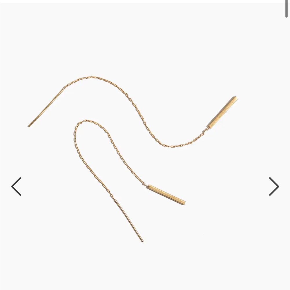Madewell Threader Bar Earrings
